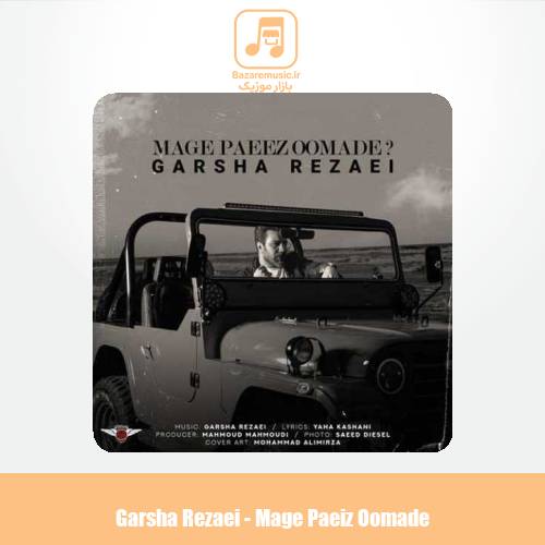 دانلود آهنگ گرشا رضایی مگه پاییز اومده