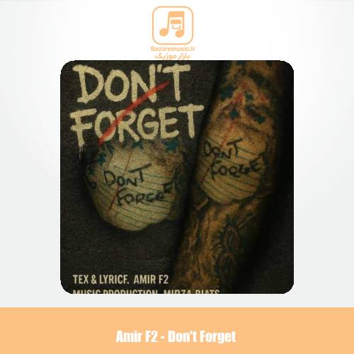 دانلود آهنگ امیر F2 دونت فورگت